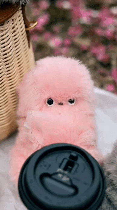 Haraketli Pufi Şirin Peluş Çanta Arkadaşı